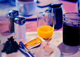 Frank Bauer - Frühstück (mit Orangensaft)