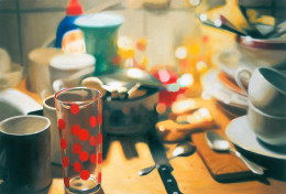 Frank Bauer - Glas mit roten Punkten 1