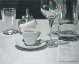 Frank Bauer - Stilleben in weiß