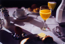 Frank Bauer - Stillleben (mit Orangensaft 2)