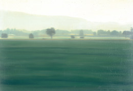 Frank Bauer - Zuglandschaft (im Nebel)